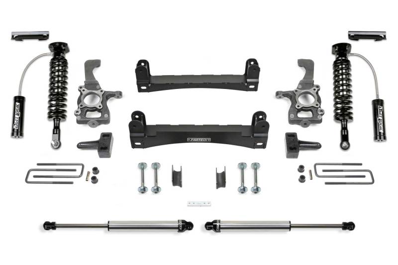Fabtech 15-20 Ford F150 2WD 4in Perf Sys w/2.5 Resi & 2.25 - K2259DL