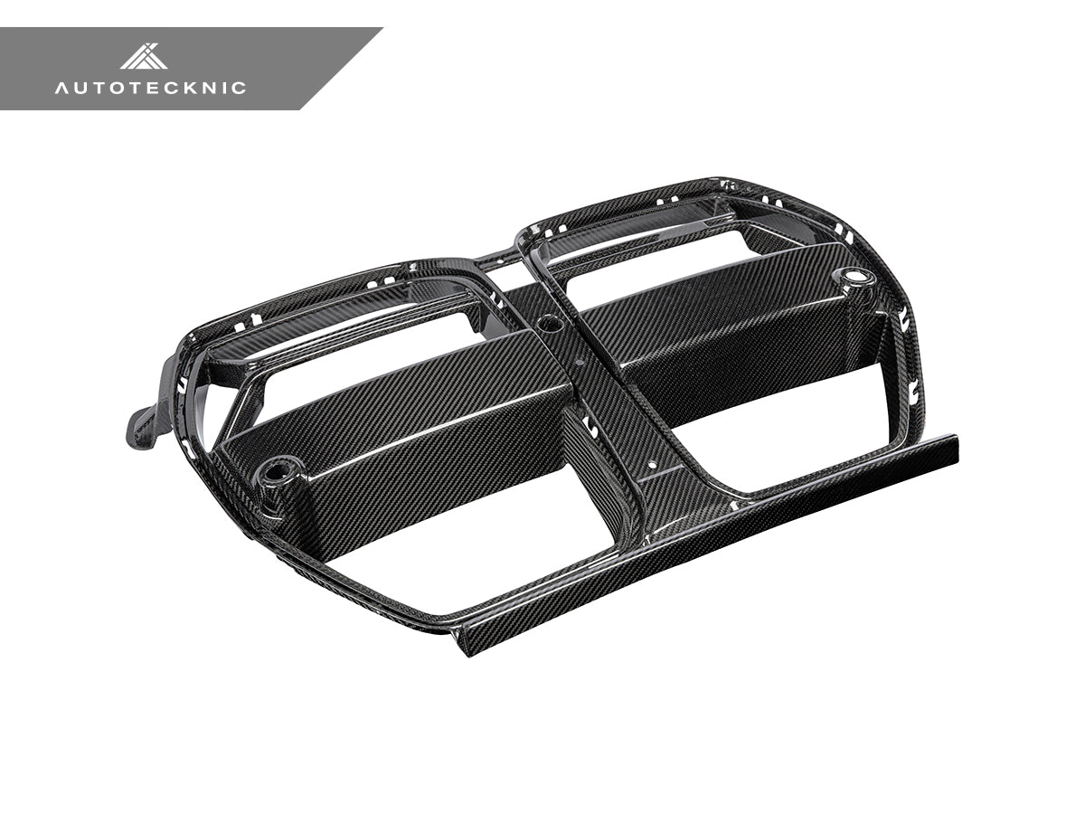 AutoTecknic Dry Carbon Competizione GT4 Front Grille - BMW G80 M3 | G82/ G83 M4