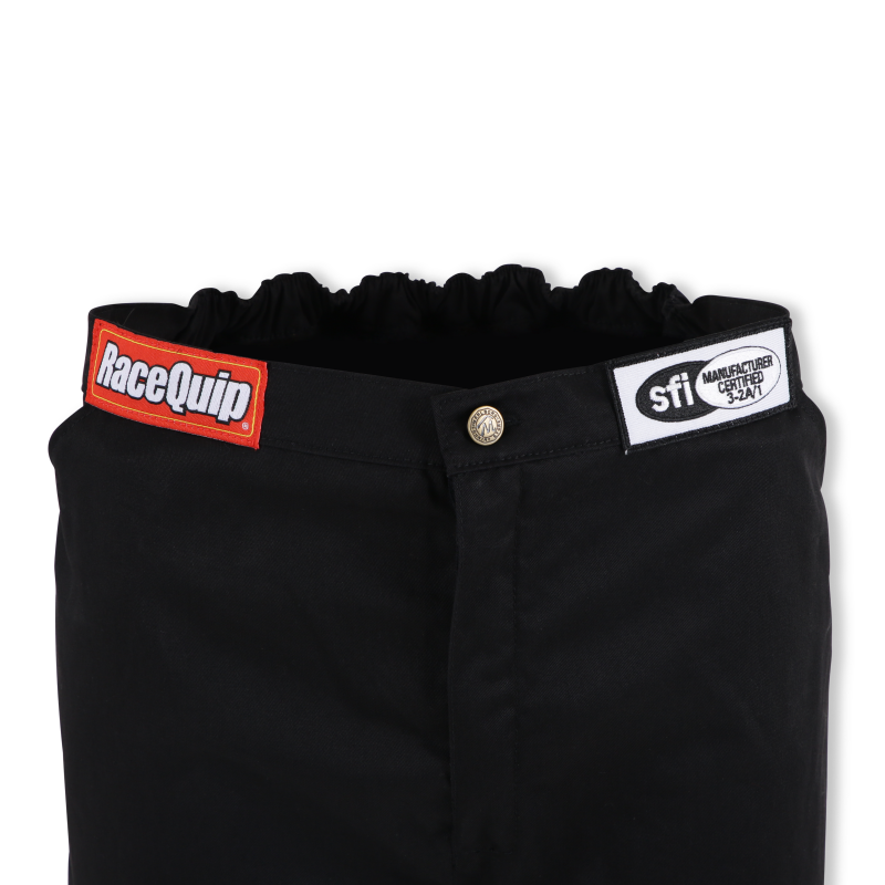 RaceQuip Black SFI-5 Pants Large - 122005RQP