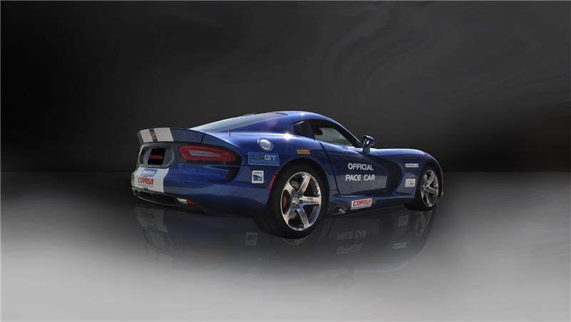 Corsa 2013-2017 Dodge Viper GTS 8.4L V10 Manual Xtreme Cat-Back Exhaust - 14416
