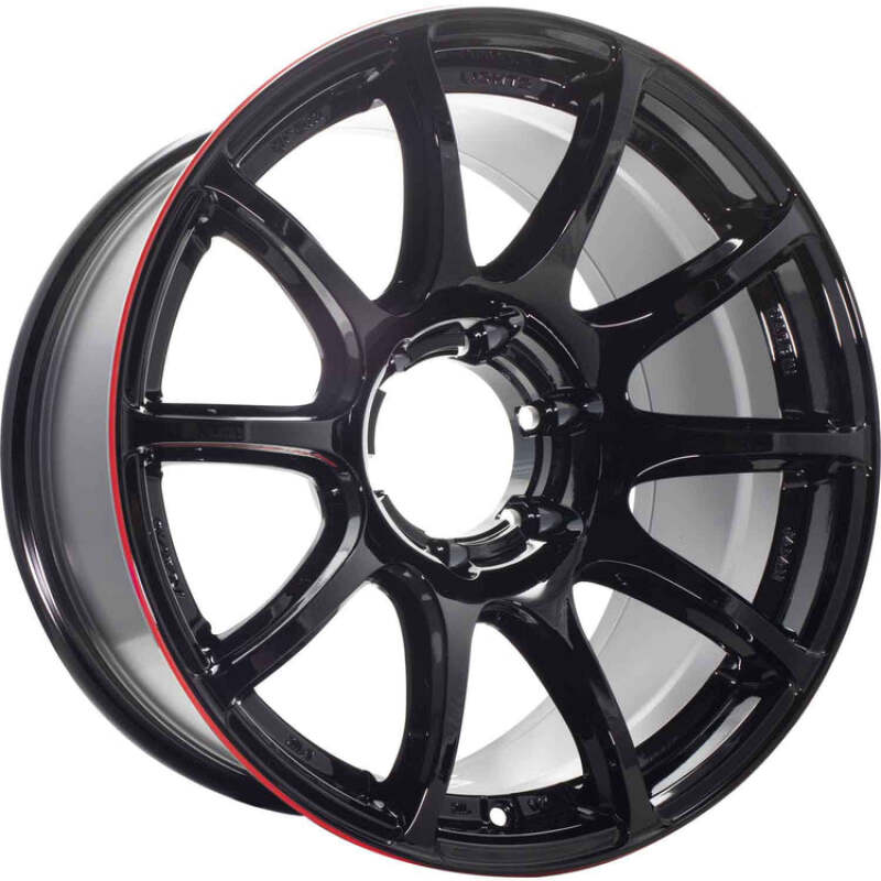 Gram Lights 57Trans-X Rev Limit 20X9.5 +25 6x139.7 Black w/ Machining E-PRO Coat Wheel - WGTXAX25K9R