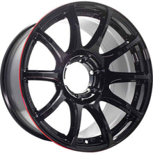 Load image into Gallery viewer, Gram Lights 57Trans-X Rev Limit 20X9.5 +25 6x139.7 Black w/ Machining E-PRO Coat Wheel - WGTXAX25K9R