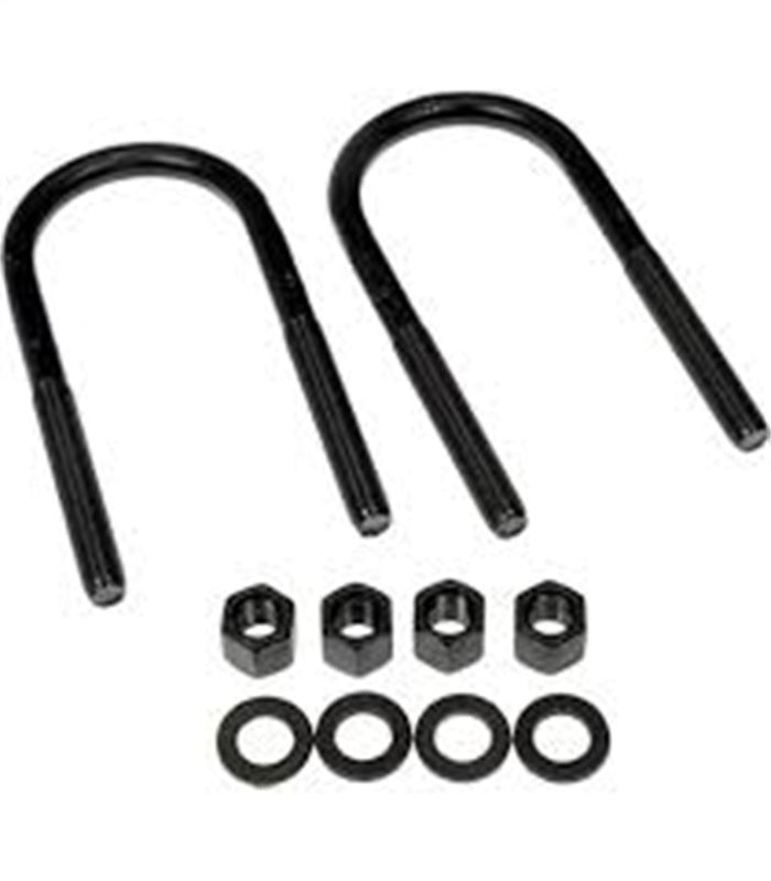 Fabtech Round U-Bolt Kit - 9/16-18 x 10.63 x 3.25 - FTS723