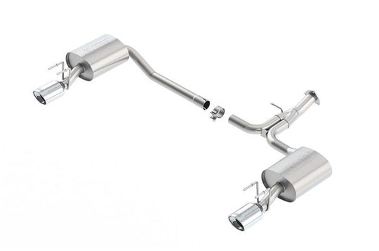 Borla 13-15 Honda Accord Coupe 3.5L FWD SS Rear Section Single Split Rear Exit Touring Exhaust - 11853