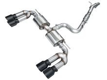 Load image into Gallery viewer, AWE Tuning 22-24 Audi 8Y S3 Touring Edition Exhaust - Diamond Black Tips - 3015-43897