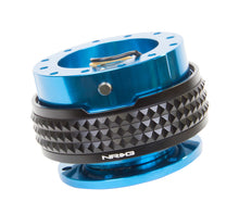 Load image into Gallery viewer, NRG Quick Release Kit - Pyramid Edition - Blue Body / Black Pyramid Ring - SRK-210BL/BK