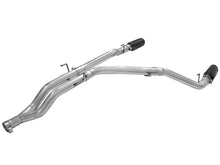 Load image into Gallery viewer, aFe MACHForce XP DPF-Back Exhaust 3in SS w/ 5in Black Tips 2014 Dodge Ram 1500 V6 3.0L EcoDiesel - 49-42045-B