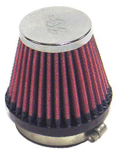 Load image into Gallery viewer, K&amp;N Universal Chrome Filter 2.125 in Flange ID / 3in Base OD / 2in Top OD / 2.75in Height - RC-2340