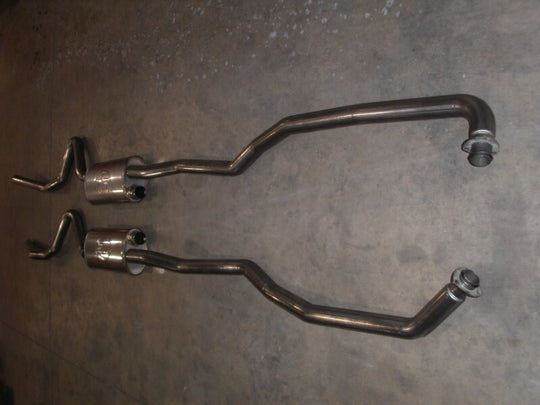 Stainless Works Chevy Chevelle Small Block 1968-72 Exhaust Stainless Factory Connect - CV69SB0S