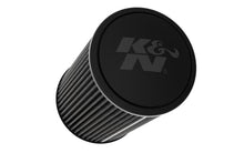 Load image into Gallery viewer, K&amp;N Universal Round Clamp-On Air Filter 3in ID 9in Height 6in Base OD 5.25 Top OD - RU-3109HBK