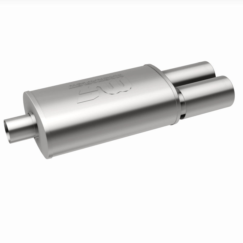 MagnaFlow Muffler W/Tip Mag SS 14X5X8 2.25/3. - 14816