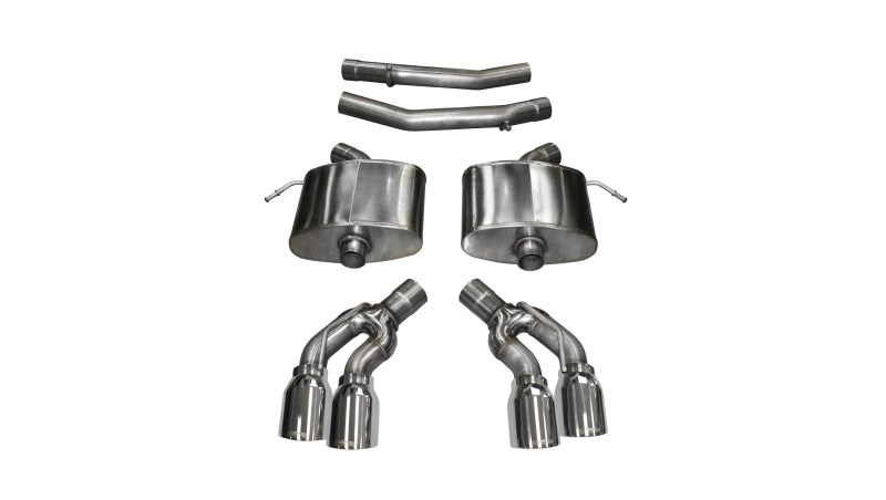Corsa 2016-2019 Cadillac CTS V 6.2L V8 2.75in Polished Xtreme Axle-Back Exhaust - 14358