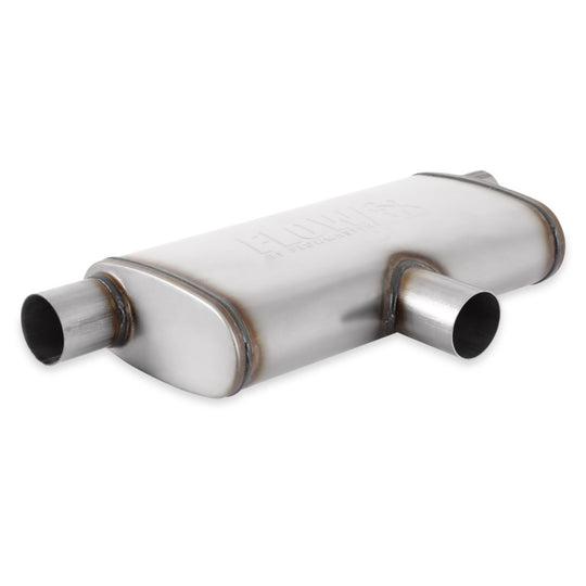 Flowmaster 2.50 IN(S)/OUT(D) FlowFX OVAL 4X9X18 Muffler - 72206