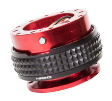 Load image into Gallery viewer, NRG Quick Release Kit - Pyramid Edition - Red Body / Black Pyramid Ring - SRK-210RD/BK