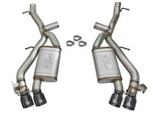 Load image into Gallery viewer, aFe MACHForce XP 3in 304 SS Axle-Back Exhaust Dual Exhaust (NPP) w/ Black Tips 16-17 Camaro SS V8 - 49-34068-B