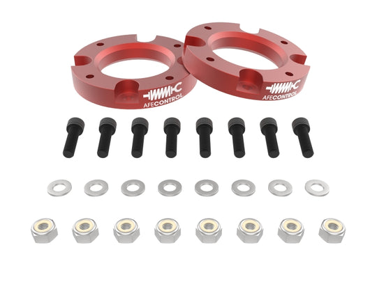 aFe 24-25 Toyota Tacoma CONTROL 1.5in Leveling Kit - Red - 416-72T010-R