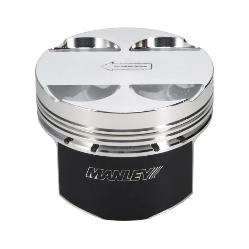 Manley 03-06 Evo 8/9 4G63T/4G63 85.5mm +.5mm Over Bore 10.0/10.5:1 Flat Top Pistons w/ Rings - 606205C-4