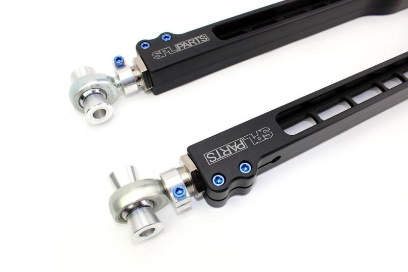 SPL Parts 2009+ Nissan 370Z Rear Toe Arms (Billet Version) - SPL RTA Z34B
