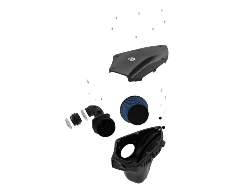 aFe MagnumForce Stage 2 Si Intake System Pro 5 R Black 06-12 BMW 3 Series E9x L6 3.0L Non-Turbo - 54-81012-B