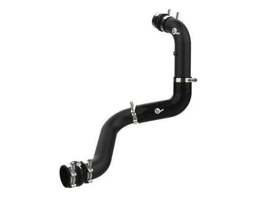 aFe 20-23 GM Diesel Trucks V8 6.6L L5P BladeRunner 3in Aluminum Hot Charge Pipe - Black - 46-20448-B