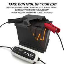 Load image into Gallery viewer, CTEK Battery Charger - CT5 Time To Go - 4.3A - 40-255
