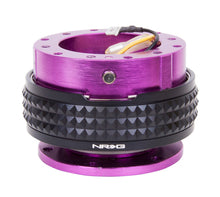 Load image into Gallery viewer, NRG Quick Release Kit - Pyramid Edition - Purple Body / Black Pyramid Ring - SRK-210PP/BK