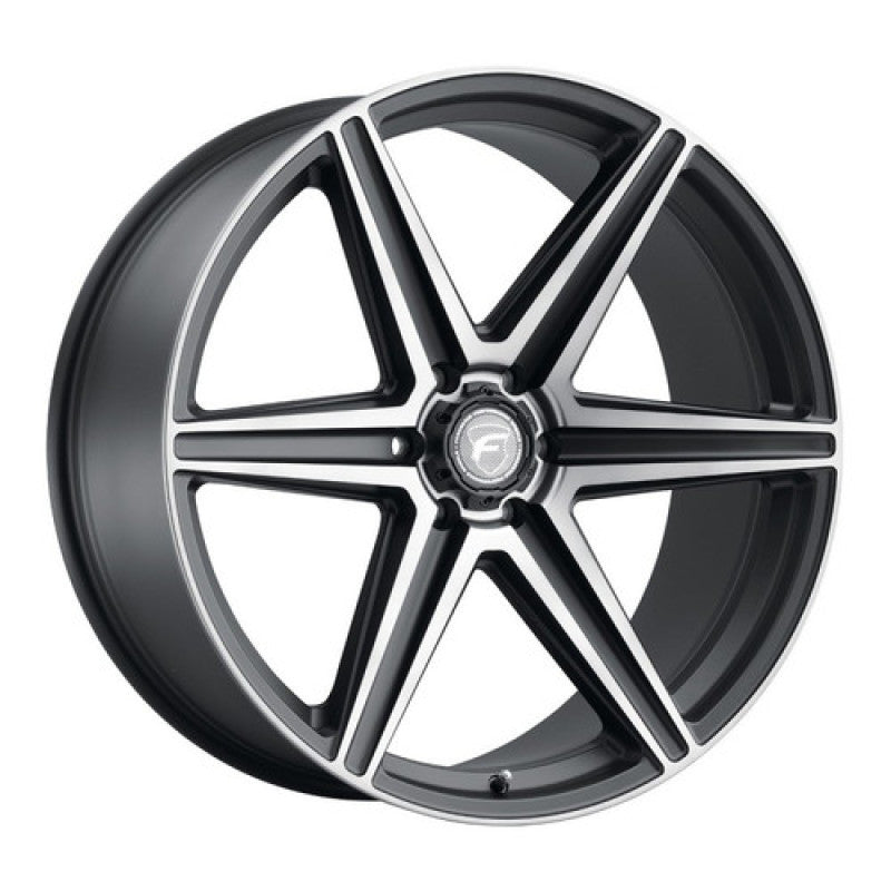 Forgestar X6 24x10 / 6x135 BP / ET25 / 6.5in BS Satin Black Wheel - F01240089P25