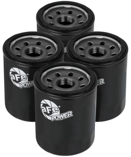 aFe ProGuard HD Oil Filter; 19-20 GM Silverado 1500; L4 2.7L - 4 Pack - 44-LF047-MB