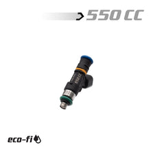 Load image into Gallery viewer, BLOX Racing Eco-Fi Street Injectors 550cc/min Honda K Series (Single Injector) - BXEF-06514-550-SP