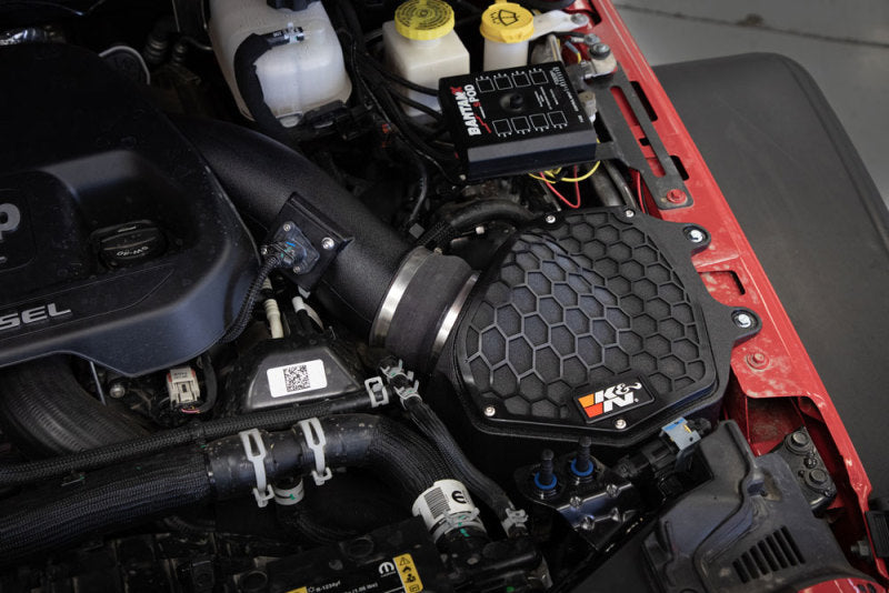 K&N 20-21 Jeep Wrangler V6-3.0L DSL AirCharger Performance Intake - 63-1587