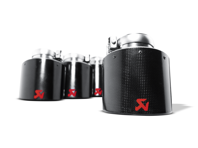 Akrapovic 08-25 Nissan GT-R Tail Pipe Set (Carbon 125 mm) - TP-NIR35C