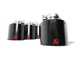 Akrapovic 08-25 Nissan GT-R Tail Pipe Set (Carbon 125 mm)