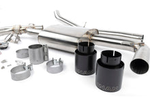 Load image into Gallery viewer, Dinan 17-24 Mini Cooper Clubman/Countryman S ALL4 (F54/F60) Valved Axleback Exhaust - Black Tips - D660-0084-BLK