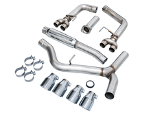 Load image into Gallery viewer, AWE Tuning 2022+ VB Subaru WRX Track Edition Exhaust - Chrome Silver Tips - 3020-42979