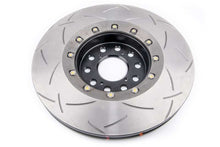 Load image into Gallery viewer, DBA 17+ Honda Civic Type R 5000 Fully Assembled 2-Piece Black Rotor Hat T3 Slotted 350mm x 32mm - DBA53700BLKS