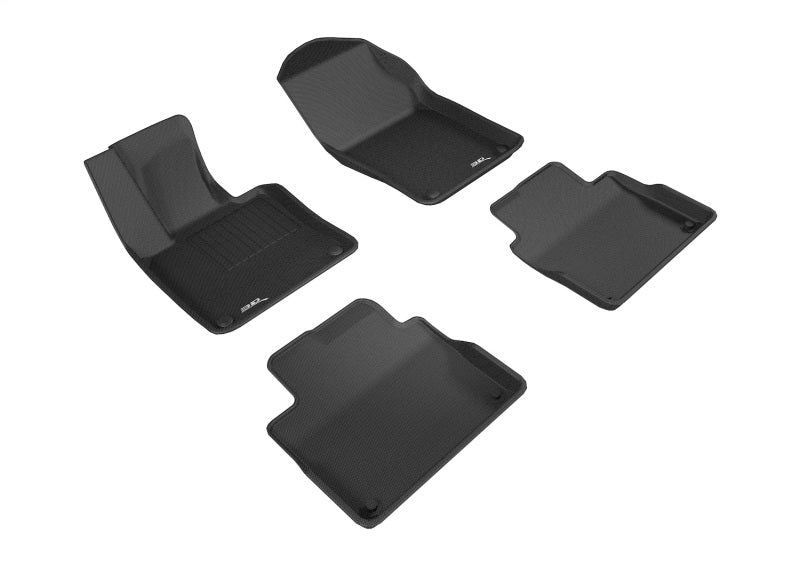 3D MAXpider 17-25 Volvo S90 Fit Short Wheelbase Model Only / V90 Kagu Black Full Set - L1VV02201509