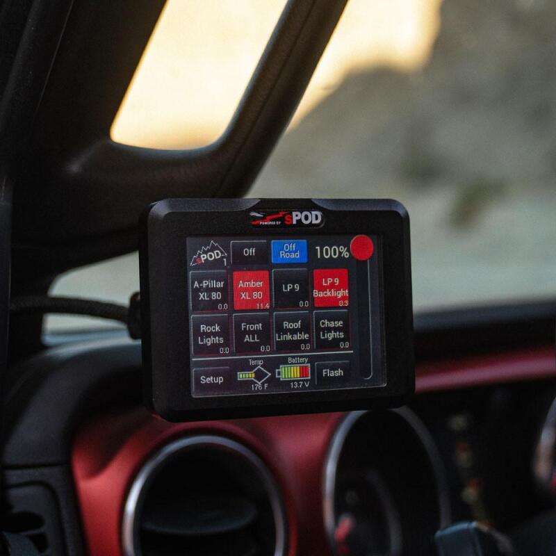 sPOD BantamX Touchscreen for JL/JT - 870040