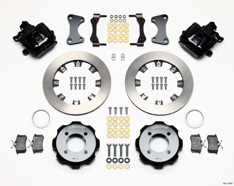 Wilwood Combination Parking Brake Rear Kit 11.75in 2011 Fiesta Rear - 140-11900