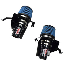 Load image into Gallery viewer, Injen 07-08 350Z 3.5L V6  Air Fusion and Air Horns Black Short Ram Intake - SP1988BLK