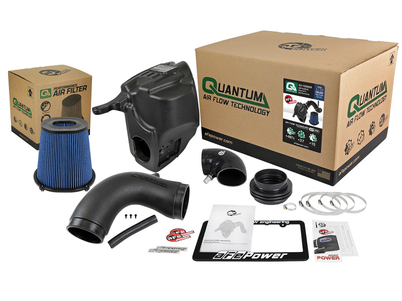 aFe Quantum Pro 5R Cold Air Intake System 13-18 Dodge Cummins L6-6.7L - Oiled - 53-10002R