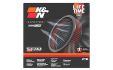 Load image into Gallery viewer, K&amp;N Universal Custom Air Filter - Oval Shape 11.5in Outer Length / 8.125in Outer Width / 4in Height - E-3504