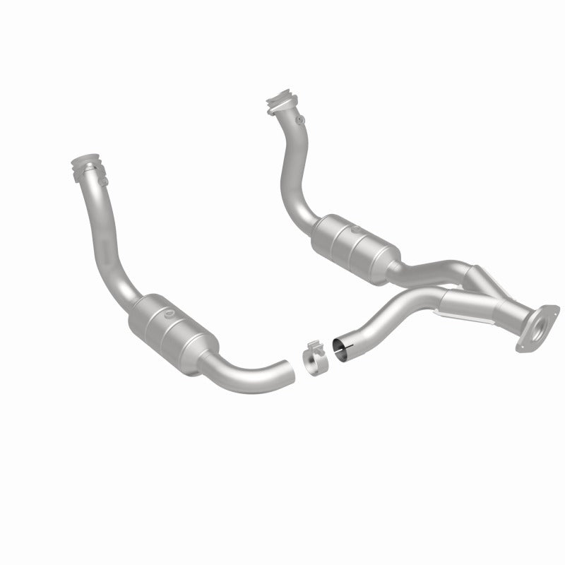 MagnaFlow DF Cat Conv 08-10 Ford F-250/F-250 SD/F-350/F-350 SD 5.4L/6.8L/F-450 SD 6.8L Y-Pipe Assy - 51760