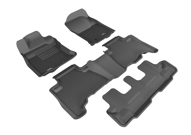 3D MAXpider 13-24 Toyota 4Runner Kagu Black Full Set (Post) - L1TY12801509
