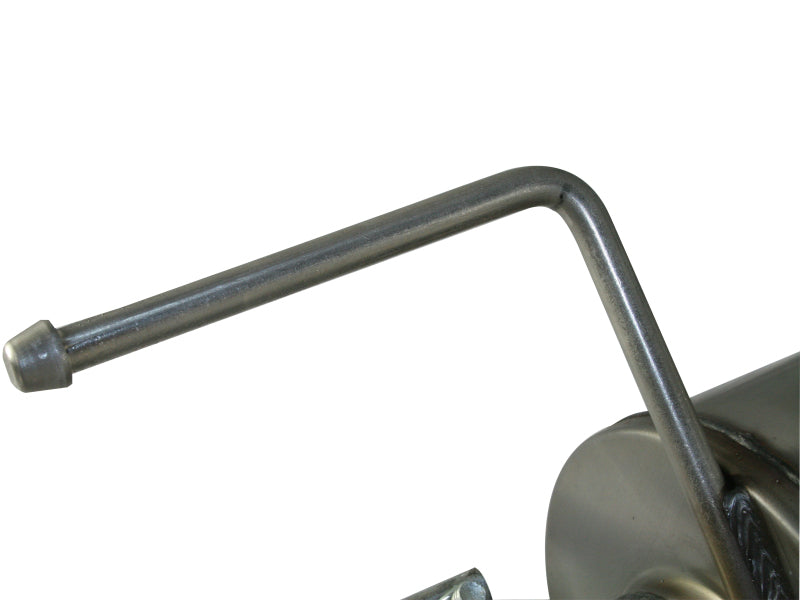 aFe MACHForce XP Exhaust Cat-Back SS-409 4in Polished Tip 11-12 Ford F-150 EcoBoost V6-3.5L (tt) - 49-43041-P