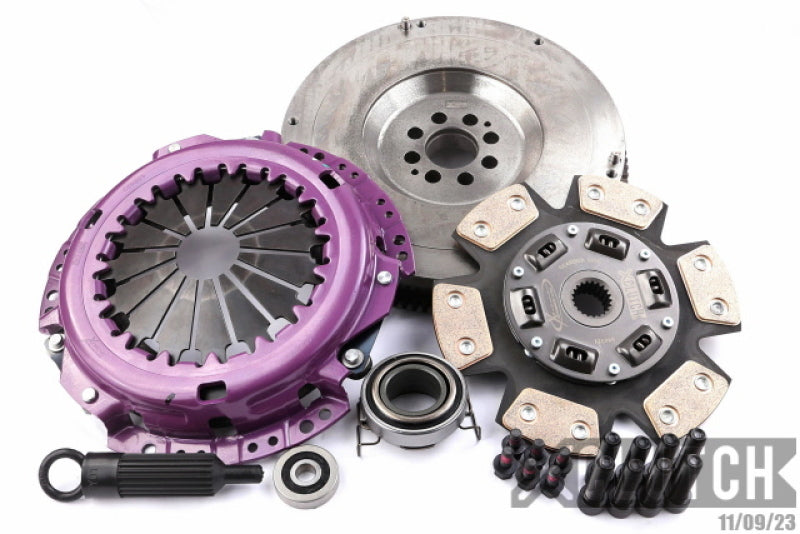 XClutch 99-05 Lexus IS200 Base 2.0L Stage 2R Extra HD Sprung Ceramic Clutch Kit - XKTY23593-1R