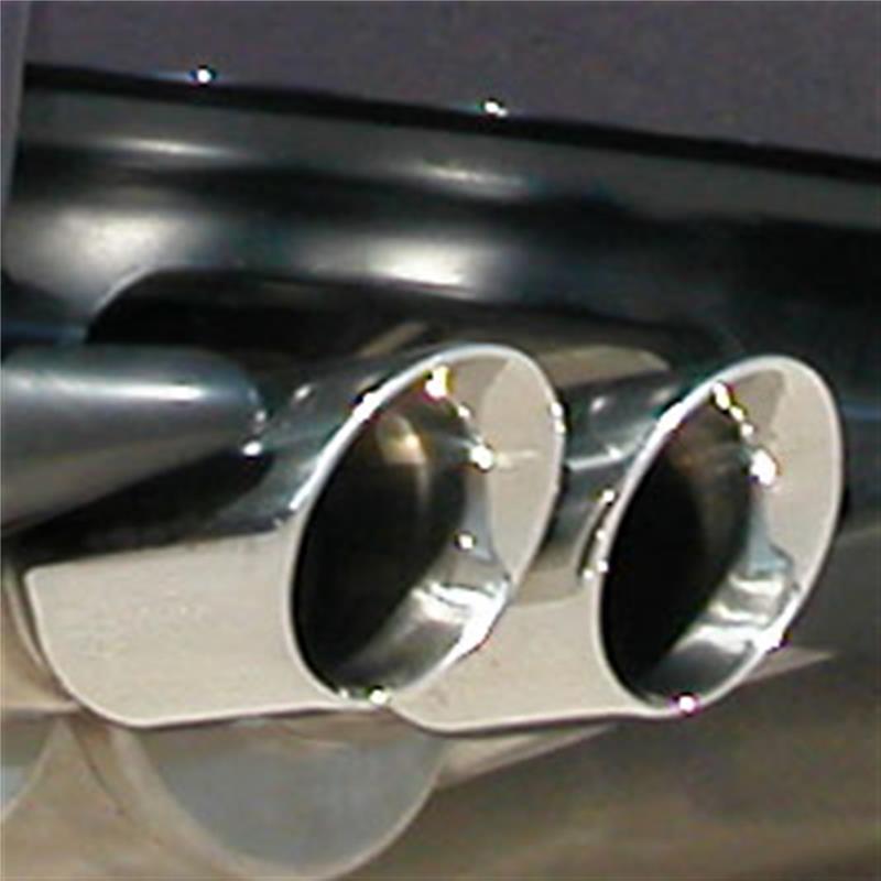 Corsa 1992-1999 BMW 325i/is Coupe E36 Polished Sport Cat-Back Exhaust - 14553
