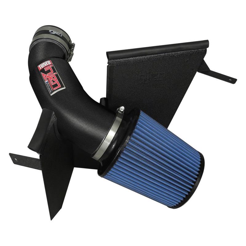 Injen 13 Jeep Grand Cherokee SRT-8 6.4L V8 Wrinkle Black Short Ram Intake w/ Heat Shield - PF5013WB