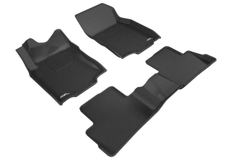 3D MAXpider 17-22 Nissan Rogue Sport Kagu Black Full Set - L1NS10501509