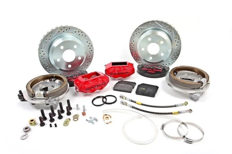 Baer Brakes Ford 8.8in C-Clip Rear Ends 12in SS4 Rear SDZ Brake Kit - Black - 4262276B