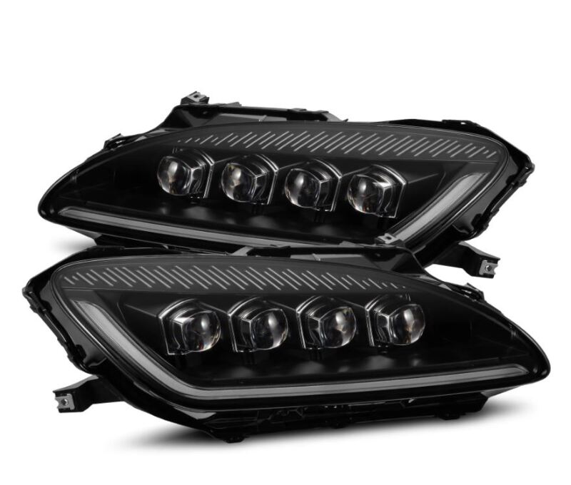 AlphaRex 99-09 Honda S2000 NOVA-Series Projector LED Headlights - Black - 880273